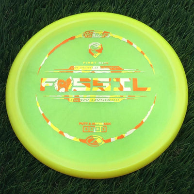 Discraft Elite Z Color Shift Fossil with First Run - 2X World Champ - Ricky Wysocki Stamp- 176.89 Yellow