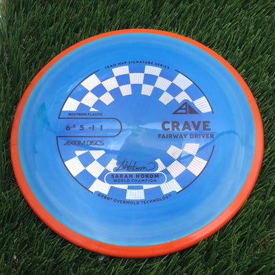 Axiom PLC Neutron Crave with Sarah Hokom World Champion Signature Series Team MVP Stamp- 163.34 Blue