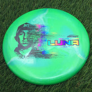 Discraft Special Blend Titanium Metallic Big Z Pearl Luna with 2026 Paul McBeth Tour Series Stamp - 174.1g - Hot Green - Hot Green / 174.05g