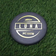 Discraft Jawbreaker/Rubber Blend Mini Luna Mini with PM Logo Stock Stamp Stamp - 65.2g - Black - Black / 65.21g