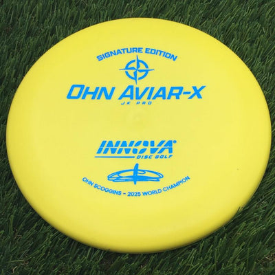 Innova Pro JK Aviar-x with Ohn Scoggins - Signature Edition Stamp- 168.57 Yellow