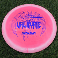 Innova Halo Star Valkyrie with Burst Logo Stock Stamp - 171.6g - White Rim On Pink - White Rim On Pink / 171.61g