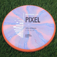 Axiom PLC Cosmic Electron Medium Pixel - 168.5g - Orange Rim Cotton Candy Pink And Blue - Orange Rim Cotton Candy Pink And Blue / 168.48g