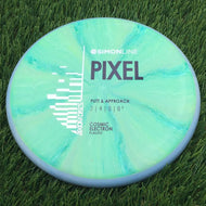Axiom PLC Cosmic Electron Medium Pixel - 173.4g - Blue Rim Green - Blue Rim Green / 173.35g
