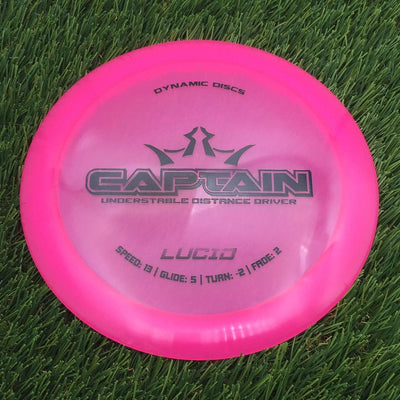 Dynamic Discs Lucid Captain- 174.3 Pink