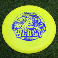 Innova DX Beast with Burst Logo Stock Stamp - 171.5g - Yellow - Yellow / 171.53g