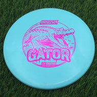 Innova DX Gator with Burst Logo Stock Stamp - 139.5g - Turquoise Blue - Turquoise Blue / 139.49g