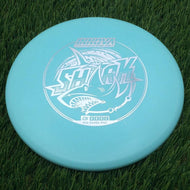 Innova DX Shark with Burst Logo Stock Stamp - 161.7g - Light Blue - Light Blue / 161.72g