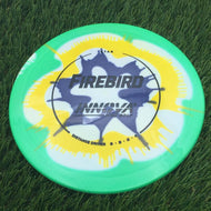 Innova Star I-Dye Firebird with Burst Logo Stock Stamp - 173.4g - Black Yellow And Green Flower Dyed - Black Yellow And Green Flower Dyed / 173.36g