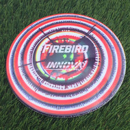 Innova Star I-Dye Firebird with Burst Logo Stock Stamp - 174.5g - Star On Black And Red Circles Dyed - Star On Black And Red Circles Dyed / 174.51g