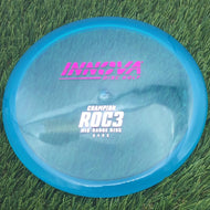 Innova Champion Roc3 with Burst Logo Stock Stamp - 180.2g - Light Blue - Light Blue / 180.17g