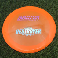 Innova Champion Destroyer with Burst Logo Stock Stamp - 175.0g - Light Orange - Light Orange / 175.02g