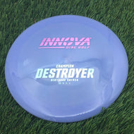 Innova Champion Destroyer with Burst Logo Stock Stamp - 175.8g - Muted Blurple - Muted Blurple / 175.84g