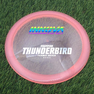 Innova Champion Thunderbird with Burst Logo Stock Stamp - 175.9g - Peachy Clear Pink - Peachy Clear Pink / 175.94g