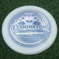 Discraft Elite Z Terminator with First Run Stamp - 175.0g - White - White / 175.04g