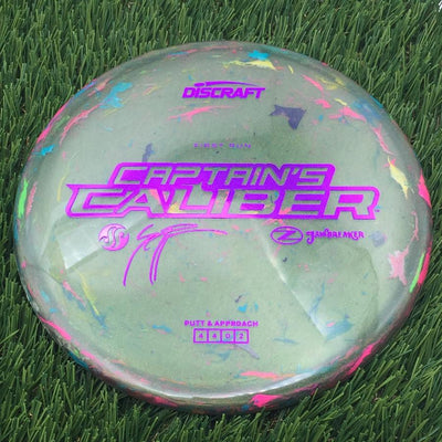 Discraft Elite Z Jawbreaker Captain's Caliber with Seppo Paju First Run Stamp- 174.17 Green