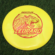 Innova Star Leopard with Burst Logo Stock Stamp - 169.2g - Yellow - Yellow / 169.21g