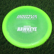 Innova Champion Hawkeye with Burst Logo Stock Stamp - 163.7g - Highlighter Green - Highlighter Green / 163.69g