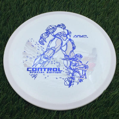 MVP PLC Neutron Control with Triple Foil Robot Special Edition Art by John Dorn Stamp- 173.25 White