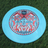 Discmania Q-Line Premier Swirl FD with Ella Hansen Signature Series Show-Stopper IV (4) Stamp - 176.3g - Turquoise Blue - Turquoise Blue / 176.33g