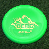Kastaplast K1 Hard Berg with Mold Team - Josef Berg - Tour Series 2025 Stamp - 174.3g - Bright Green - Bright Green / 174.29g