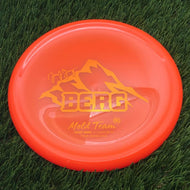 Kastaplast K1 Hard Berg with Mold Team - Josef Berg - Tour Series 2025 Stamp - 175.4g - Bright Orange - Bright Orange / 175.44g