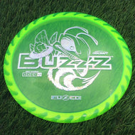 Discraft Elite Z FuZed Line with Saw Pattern Buzzz with Big Bee with Saw Blade - "Buzzzsaw" Stamp - 180.1g - Highlighter Green - Highlighter Green / 180.06g