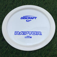 Discraft ESP Raptor with Dye Line Blank Top Bottom Stamp - 170.2g - White - White / 170.15g