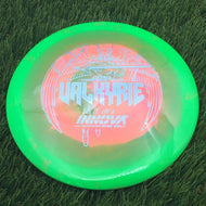 Innova Halo Star Valkyrie with Burst Logo Stock Stamp - 163.7g - Green Rim Pink - Green Rim Pink / 163.7g