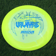 Innova Halo Star Valkyrie with Burst Logo Stock Stamp - 172.6g - Hilighter Yellow - Hilighter Yellow / 172.59g
