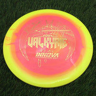 Innova Halo Star Valkyrie with Burst Logo Stock Stamp - 168.0g - Yellow Rim Pink - Yellow Rim Pink / 168.03g