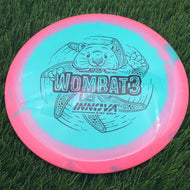 Innova Halo Star Wombat3 - 169.9g - Pink Rim Turquoise Green - Pink Rim Turquoise Green / 169.89g
