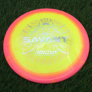 Innova Halo Star Savant with Burst Logo Stock Character Stamp - 172.4g - Pink Rim Orangish Yellow - Pink Rim Orangish Yellow / 172.39g