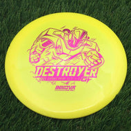 Innova Gstar Destroyer with Burst Logo Stock Stamp - 171.6g - Yellow - Yellow / 171.59g