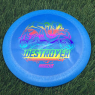 Innova Gstar Destroyer with Burst Logo Stock Stamp - 138.5g - Blue - Blue / 138.47g