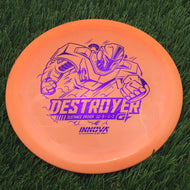 Innova Gstar Destroyer with Burst Logo Stock Stamp - 148.6g - Orange - Orange / 148.59g