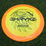 Innova Halo Star Shryke with Burst Logo Stock Stamp - 175.8g - Orange Rim Yellow - Orange Rim Yellow / 175.81g