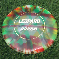 Innova Champion I-Dye Leopard with Circle Stock Stamp - 174.7g - Yellow Green And Red Waffle Dyed - Yellow Green And Red Waffle Dyed / 174.73g