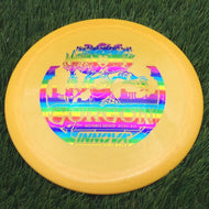 Innova Gstar Gorgon with Burst Logo Stock Stamp - 175.2g - Cheddar Yellow - Cheddar Yellow / 175.16g