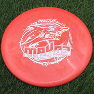 Innova Gstar Mako3 with Burst Logo Stock Stamp - 173.0g - Reddish Orange - Reddish Orange / 173.01g