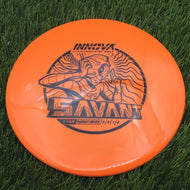 Innova Star Savant with Burst Logo Stock Stamp - 176.1g - Orange - Orange / 176.11g