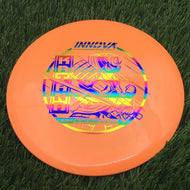 Innova Star Katana with Burst Logo Stock Stamp - 168.0g - Yellowish Orange - Yellowish Orange / 168.04g