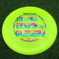 Innova Star Katana with Burst Logo Stock Stamp - 161.9g - Lime Green - Lime Green / 161.92g