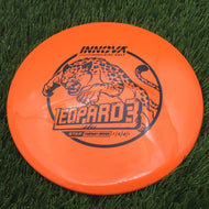 Innova Star Leopard3 with Burst Logo Stock Stamp - 163.4g - Caution Orange - Caution Orange / 163.37g