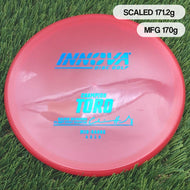 Innova Champion Toro with Calvin Heimburg 7X DGPT Event Champion Stamp - 171.2g - Red - Red / 171.21g