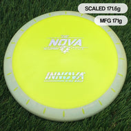 Innova Overmold XT Nova with Burst Logo Stock Stamp - 171.6g - Cream Rim Yellow - Cream Rim Yellow / 171.61g