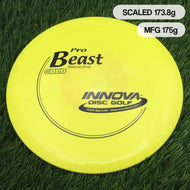 Innova Pro Beast - 173.8g - Yellow - Yellow / 173.82g