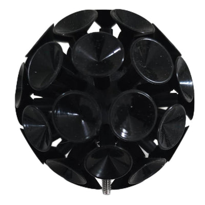 Suction Ball Retriever Attachment with M5 Threads - Black