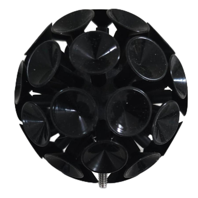 Suction Ball Retriever Attachment with M5 Threads - Black