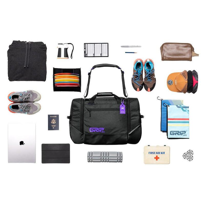 GRIP eq / Discraft TSD1 Paul McBeth Travel Sports Duffle Bag - Purple